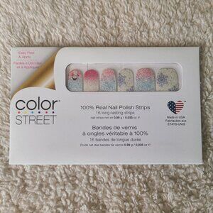 Color Street Snow Biz 100% Real Nail Polish Strips